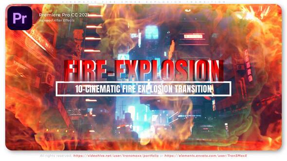 Photo of Cinematic Fire Smoke Explosion Transition – For Adobe Premiere Pro – Videohive 56507081