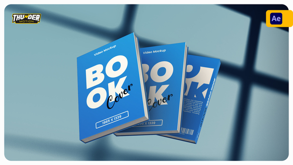 Photo of Clean Book Cover Mockup – Videohive 56252827