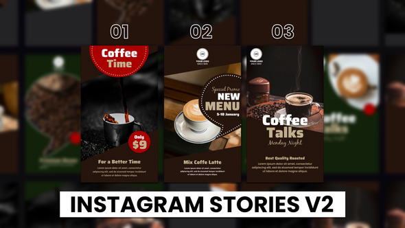 Photo of Coffee Instagram Stories Davinci Resolve – Videohive 56208686