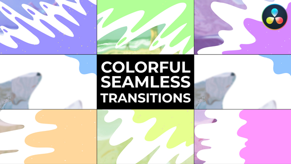 Photo of Colorful Seamless Transitions for DaVinci Resolve – Videohive 56360060