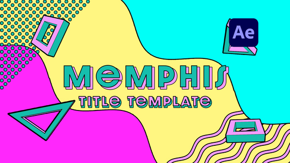 Photo of Cool Memphis Titles – Videohive 56477632