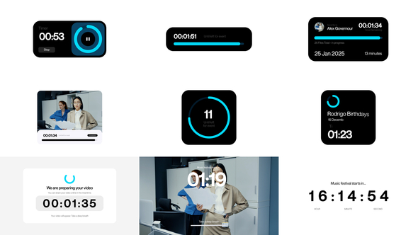 Photo of Countdown & Timer Pack – Videohive 56361364