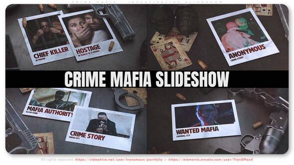 Photo of Crime Mafia – Investigation Slideshow – Videohive 56509240