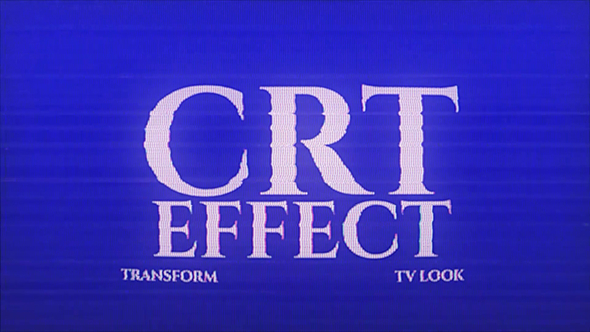 Photo of CRT Effect – Videohive 56303513