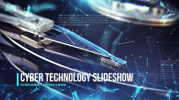 Photo of Cyber Technology Slideshow – Videohive 21349251