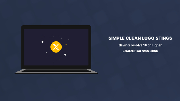 Photo of DaVinci Resolve Simple Clean Logo Stings 60fps – Videohive 56066746