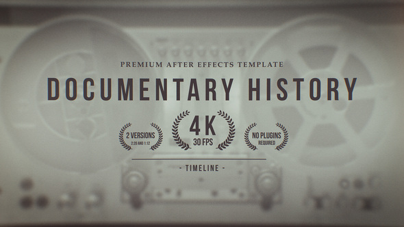 Photo of Documentary History Timeline – Videohive 25332527