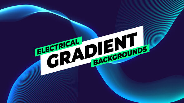 Photo of Electrical Gradient Backgrounds – Videohive 56262295