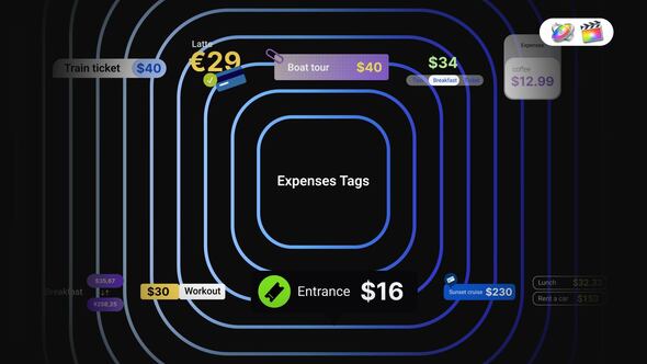 Photo of Expenses Tags for FCPX – Videohive 56515766