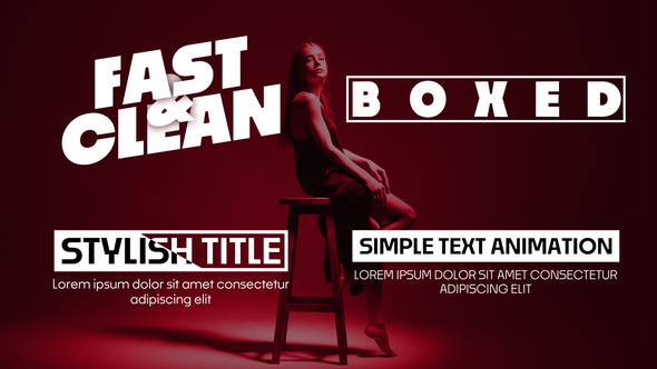 Photo of Fast and Clean Text Animations – Videohive 56317539