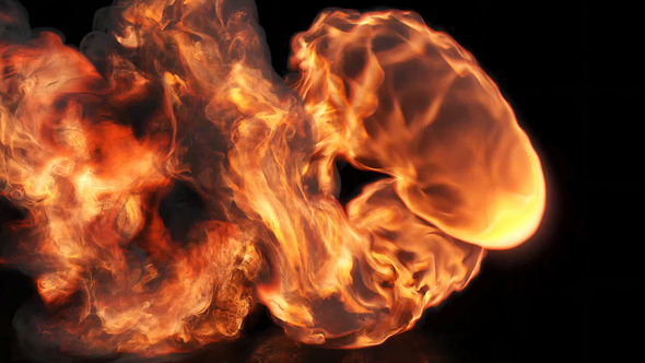 Photo of Fireball Logo – Videohive 56325331