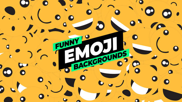 Photo of Funny Emoji Backgrounds – Videohive 56335019