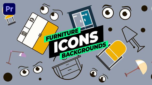 Photo of Furniture Icons Backgrounds – Videohive 56261967