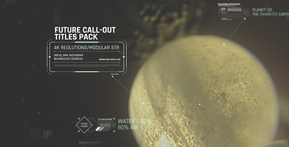 Photo of Future Call-outs Titles Pack/ HUD UI Call out/ Digital Interface Placeholders/ Sci-fi and Technology – Videohive 19535133