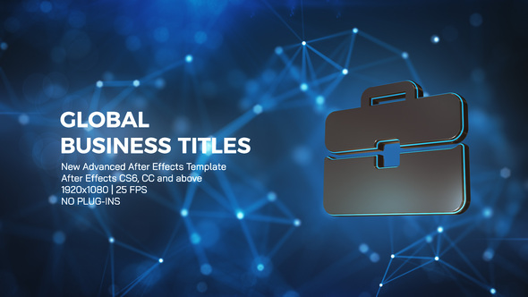 Photo of Global Business Titles – Videohive 30997370