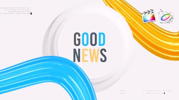 Photo of Good News Opener | FCP – Videohive 44534176