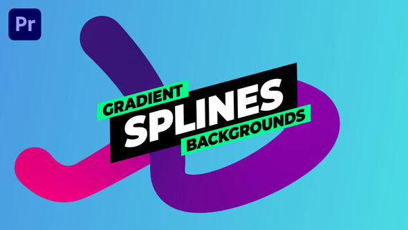 Photo of Gradient Splines Backgrounds – Videohive 56262173