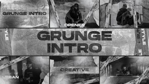 Photo of Grunge Intro | MOGRT – Videohive 56397026