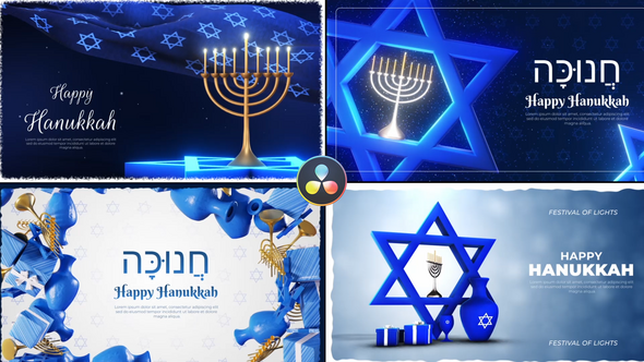 Photo of Hanukkah Greetings Pack – Videohive 56046471