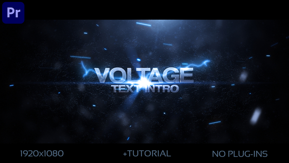 Photo of High Voltage Titles for Premiere Pro – Videohive 56417661