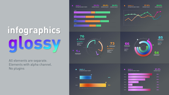 Photo of Infographics glossy – Videohive 56205835