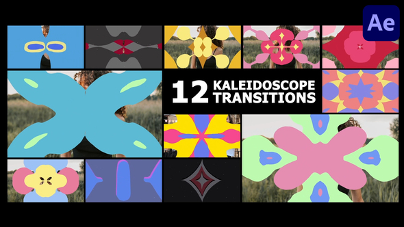 Photo of Kaleidoscope Transitions for After Effects – Videohive 56339114