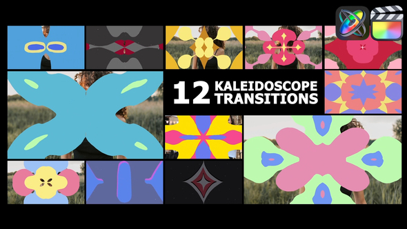 Photo of Kaleidoscope Transitions for FCPX – Videohive 56517763