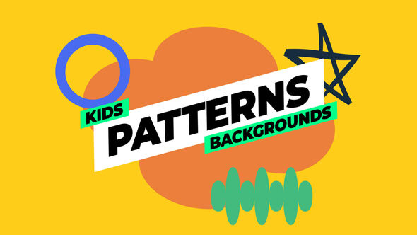 Photo of Kids Patterns Backgrounds – Videohive 56262211