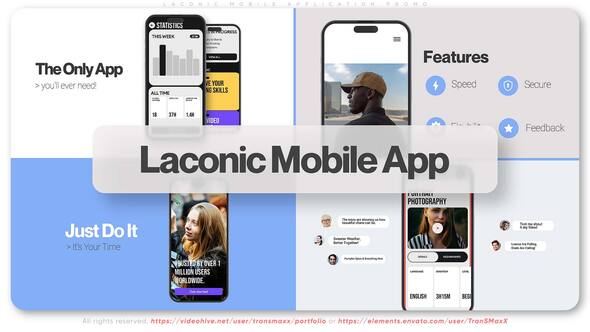 Photo of Laconic Mobile Application Promo – Videohive 56509221