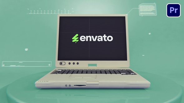 Photo of Laptop Logo – Videohive 56329581