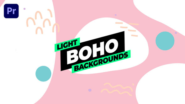 Photo of Light Boho Backgrounds – Videohive 56262257