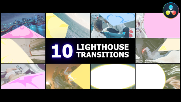 Photo of Lighthouse Seamless Transitions | DaVinci Resolve – Videohive 56360185