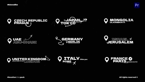 Photo of Location Titles – mogrt – Videohive 56225963