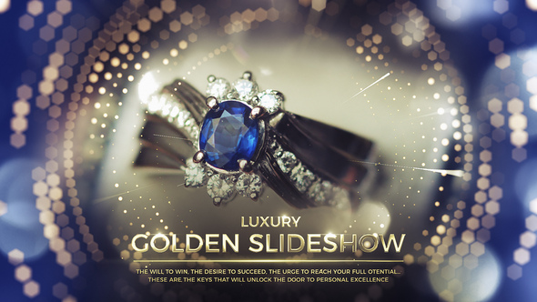 Photo of Luxury Golden Slideshow – Videohive 25513131