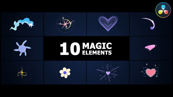 Photo of Magic Elements | DaVinci Resolve – Videohive 56240854