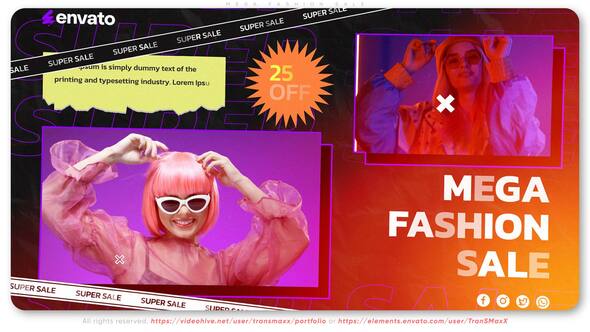 Photo of Mega Fashion Sale – Videohive 56317552