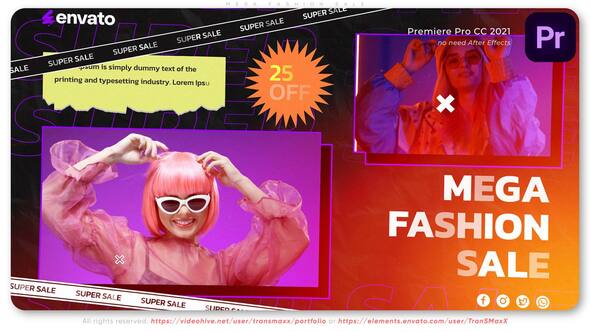 Photo of Mega Fashion Sale – Videohive 56460501