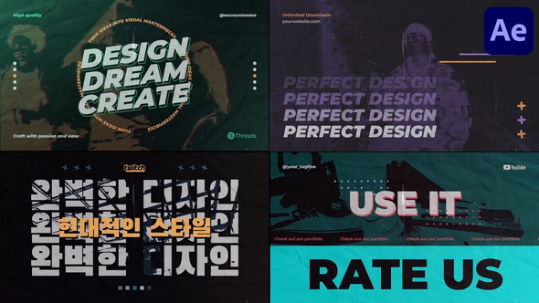 Photo of Modern Typography for After Effects – Videohive 56260585