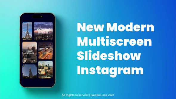 Photo of Multiscreen Instagram Slideshow – Videohive 56256107