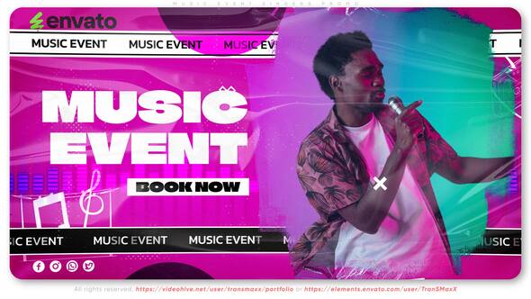 Photo of Music Event Singers Promo – Videohive 56318104