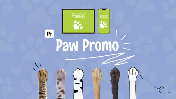 Photo of Paw Promo for Premiere Pro – Videohive 56241065