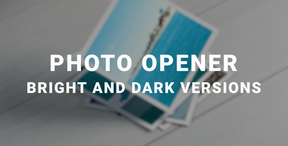 Photo of Photo Opener – Videohive 15820605