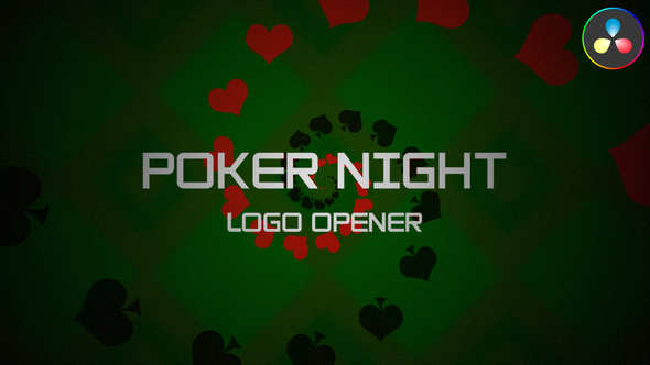 Photo of Poker Night Opener for DaVinci Resolve – Videohive 56417162