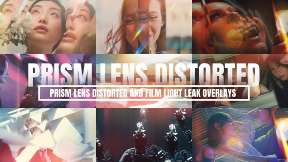 Photo of Prism Lens Distorted Effects Film Light Leak Overlays MOGRT – Videohive 56301817