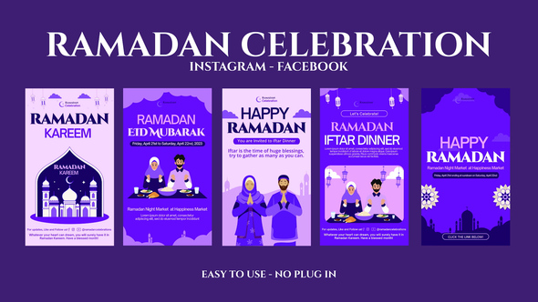 Photo of Ramadan Celebration Instagram Stories – Videohive 56313559