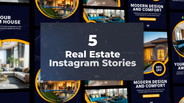 Photo of Real Estate Instagram Stories Pack – Videohive 56452548