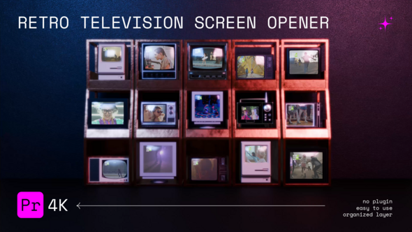 Photo of Retro Television Opener – Videohive 56211689