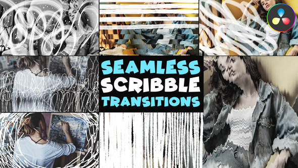 Photo of Seamless Scribble Transitions | DaVinci Resolve – Videohive 56340924