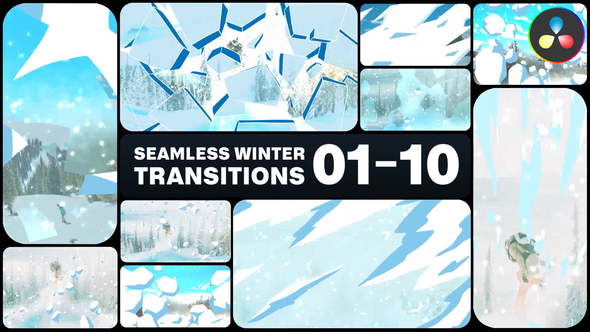 Photo of Seamless Winter Transitions for DaVinci Resolve – Videohive 56079552