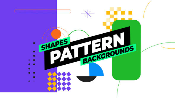 Photo of Shapes Pattern Backgrounds – Videohive 56334964